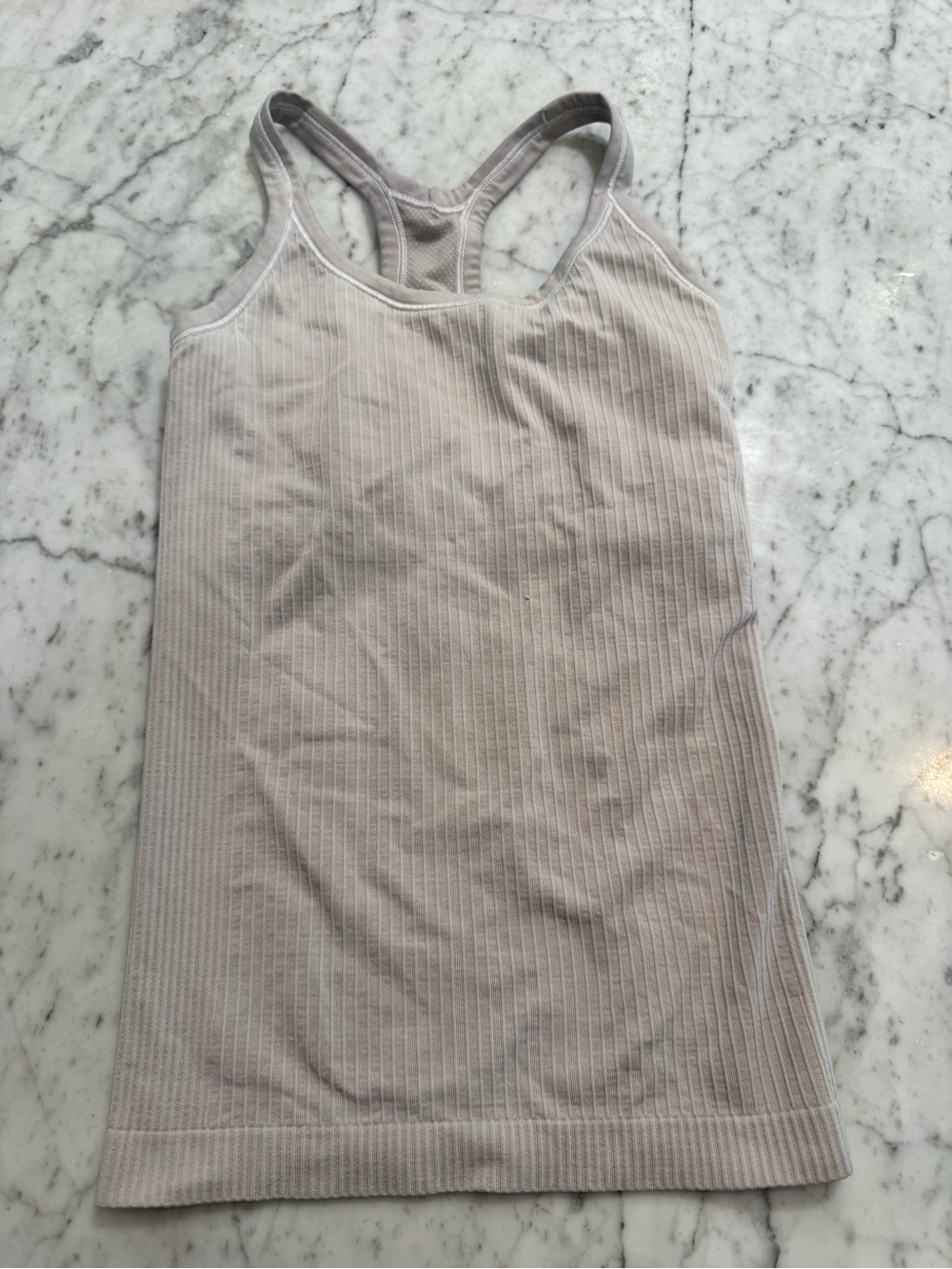 Lululemon Hold Tight thin strap race back tank top. Sz 4.